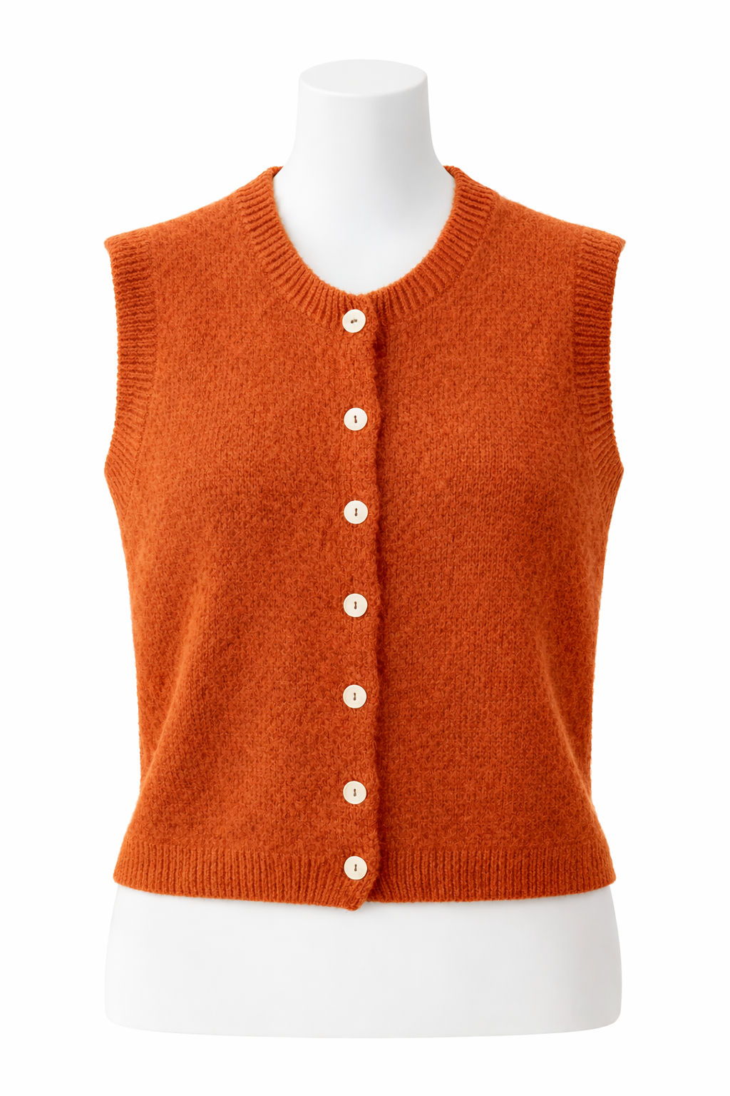 Gilet Sans Manches avec boutons