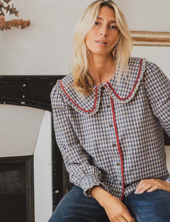 CHEMISE À CARREAUX