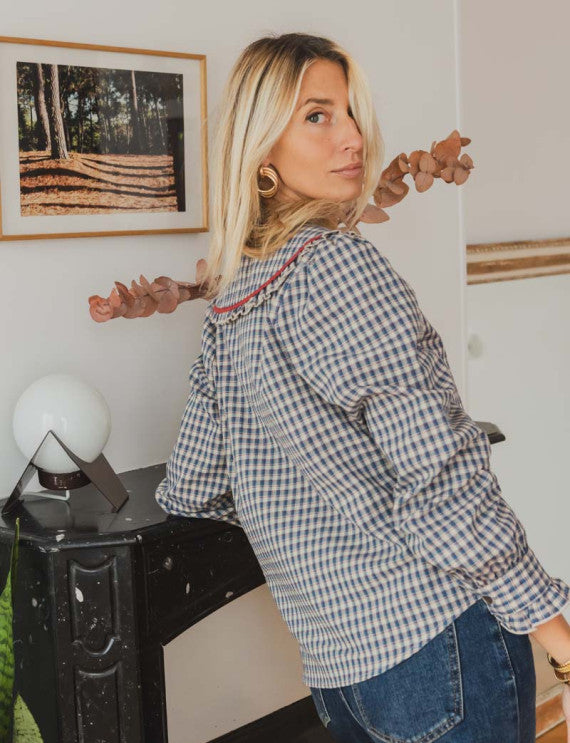 CHEMISE À CARREAUX