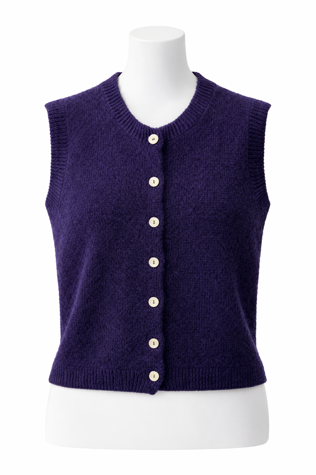 Gilet Sans Manches avec boutons