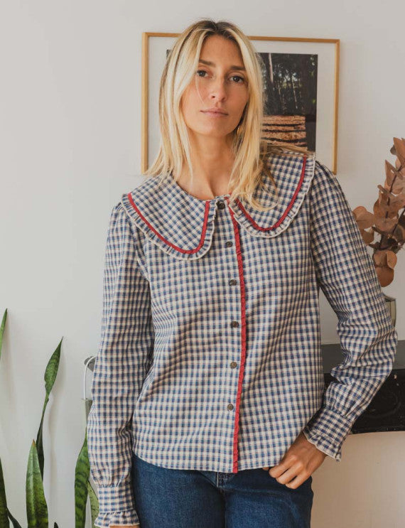 CHEMISE À CARREAUX