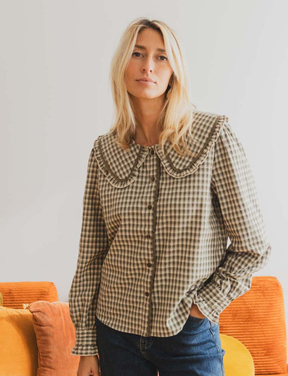 Chemise à carreaux