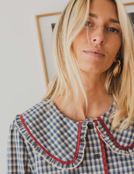 CHEMISE À CARREAUX