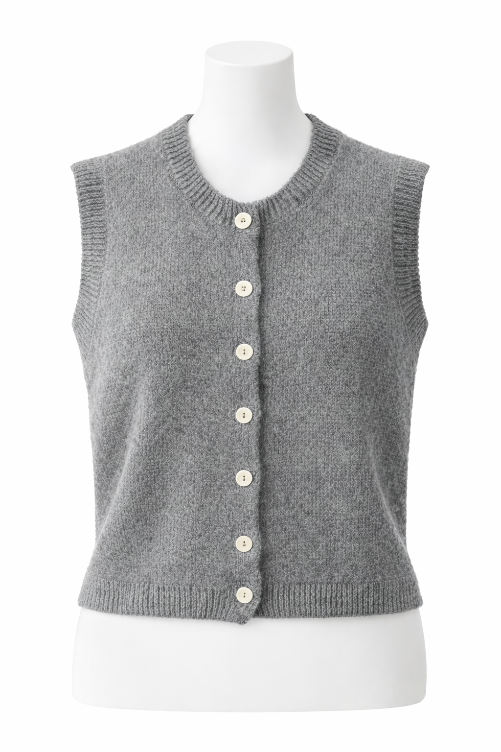 Gilet Sans Manches avec boutons